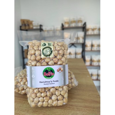 KAVRULMUŞ İÇ FINDIK VAKUMLU 500 GR